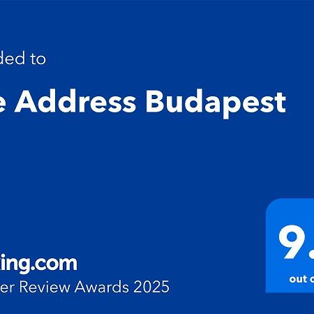 The Address Boedapest Buitenkant foto